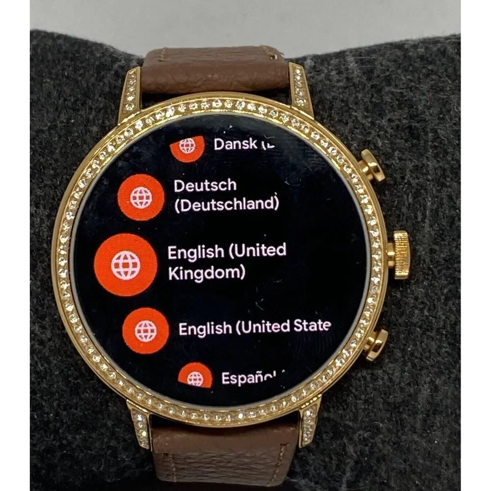 Fossil Gen 4 Authentic Digital Dial Smart Watch Custom Band FTW6011 LT432